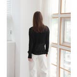 ウェーブ チュール 長袖 ニット | by muni:r | 詳細画像8