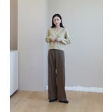 ゆらゆらフィット ロング ワイド ピンタック スラックス | by muni:r | 詳細画像13 