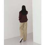 ゆらゆらフィット ロング ワイド ピンタック スラックス | by muni:r | 詳細画像19 