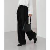 ゆらゆらフィット ロング ワイド ピンタック スラックス | by muni:r | 詳細画像2 