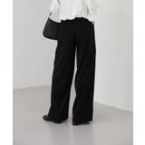 ゆらゆらフィット ロング ワイド ピンタック スラックス | by muni:r | 詳細画像25 