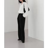 ゆらゆらフィット ロング ワイド ピンタック スラックス | by muni:r | 詳細画像29 