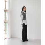 オーバーフィット ニット ボタン ベスト | by muni:r | 詳細画像11 