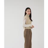 オーバーフィット ニット ボタン ベスト | by muni:r | 詳細画像12 