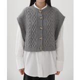 オーバーフィット ニット ボタン ベスト | by muni:r | 詳細画像18 