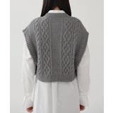 オーバーフィット ニット ボタン ベスト | by muni:r | 詳細画像20 