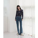 フラワー パターン ラブリー ニット | by muni:r | 詳細画像17 