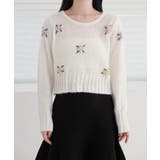 フラワー パターン ラブリー ニット | by muni:r | 詳細画像20 