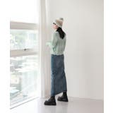 グラデーション 捺染 カーディガン ノースリーブSET | by muni:r | 詳細画像11 