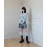 グラデーション 捺染 カーディガン ノースリーブSET | by muni:r | 詳細画像4 