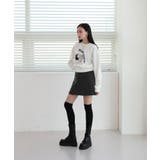 かわいい 猫 プリント スウェットTシャツ | by muni:r | 詳細画像4 