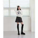 かわいい 猫 プリント スウェットTシャツ | by muni:r | 詳細画像6 