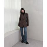 ボーイフィットオーバーフィット スリーボタンジャケット | by muni:r | 詳細画像13 