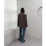 ボーイフィットオーバーフィット スリーボタンジャケット | by muni:r | 詳細画像14 