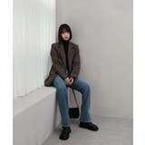 ボーイフィットオーバーフィット スリーボタンジャケット | by muni:r | 詳細画像16 