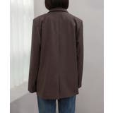 ボーイフィットオーバーフィット スリーボタンジャケット | by muni:r | 詳細画像26 