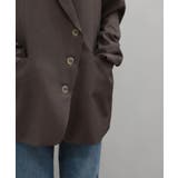 ボーイフィットオーバーフィット スリーボタンジャケット | by muni:r | 詳細画像27 