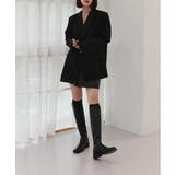 ボーイフィットオーバーフィット スリーボタンジャケット | by muni:r | 詳細画像4 