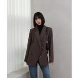 ボーイフィットオーバーフィット スリーボタンジャケット | by muni:r | 詳細画像7 