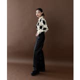 ハイウエストレザーライクストレートパンツ | by muni:r | 詳細画像4 