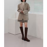 フェミニン チェック ミニスカート | by muni:r | 詳細画像3