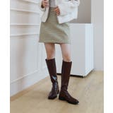 フェミニン チェック ミニスカート | by muni:r | 詳細画像9