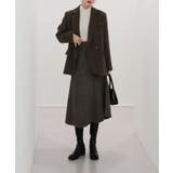 ソフトオーバーシルエットウールジャケット | by muni:r | 詳細画像12 