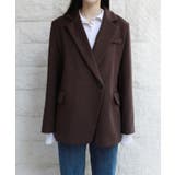 ソフトオーバーシルエットウールジャケット | by muni:r | 詳細画像43 