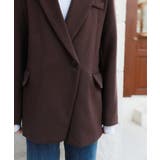 ソフトオーバーシルエットウールジャケット | by muni:r | 詳細画像44 