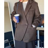 ソフトオーバーシルエットウールジャケット | by muni:r | 詳細画像48 