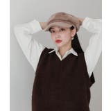 ソフトなタッチ感ハンティングキャップ | by muni:r | 詳細画像16 