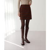 バックボタンポイントチェックミニスカート | by muni:r | 詳細画像11 