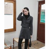 スタイリッシュなジャケットミニスカートセットアップ | by muni:r | 詳細画像22 