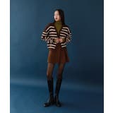 ウール混紡デイリーボーダーカーディガン | by muni:r | 詳細画像11