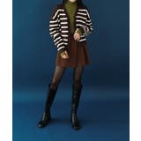 ウール混紡デイリーボーダーカーディガン | by muni:r | 詳細画像14