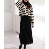 ウール混紡デイリーボーダーカーディガン | by muni:r | 詳細画像17