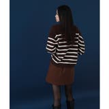 ウール混紡デイリーボーダーカーディガン | by muni:r | 詳細画像8