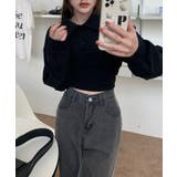 ユニークレイヤード長袖キャミソールSET | by muni:r | 詳細画像12