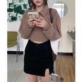 ユニークレイヤード長袖キャミソールSET | by muni:r | 詳細画像30