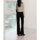 Vネックラップリブカーディガン | by muni:r | 詳細画像4