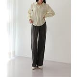 シルキーカラーシャツ | by muni:r | 詳細画像15