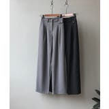 ピンタックポケットポイントワイドスラックス | by muni:r | 詳細画像10 