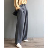 ピンタックポケットポイントワイドスラックス | by muni:r | 詳細画像15 