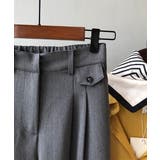 ピンタックポケットポイントワイドスラックス | by muni:r | 詳細画像2 