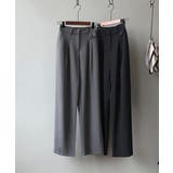 ピンタックポケットポイントワイドスラックス | by muni:r | 詳細画像3 