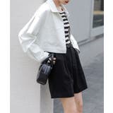 ベルトSETピンタックハーフパンツ | by muni:r | 詳細画像20 