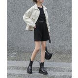 ベルトSETピンタックハーフパンツ | by muni:r | 詳細画像27 