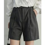 ベルトSETピンタックハーフパンツ | by muni:r | 詳細画像34 