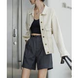 ベルトSETピンタックハーフパンツ | by muni:r | 詳細画像38 