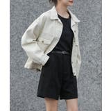 ブラック | ベルトSETピンタックハーフパンツ | by muni:r